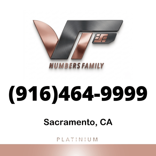 Platinum VIP Number (916) 464-9999