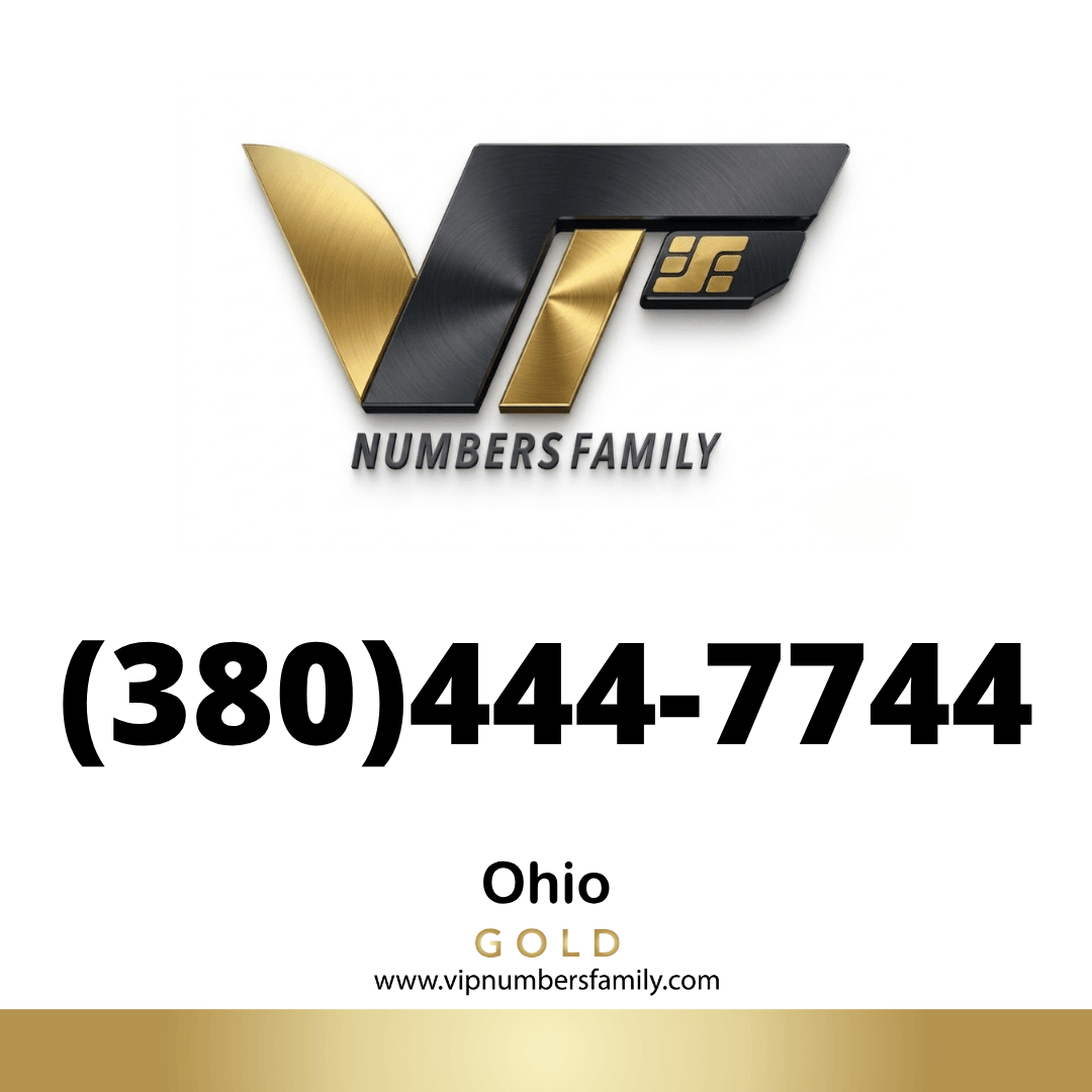 Gold VIP Number (380) 444-7744