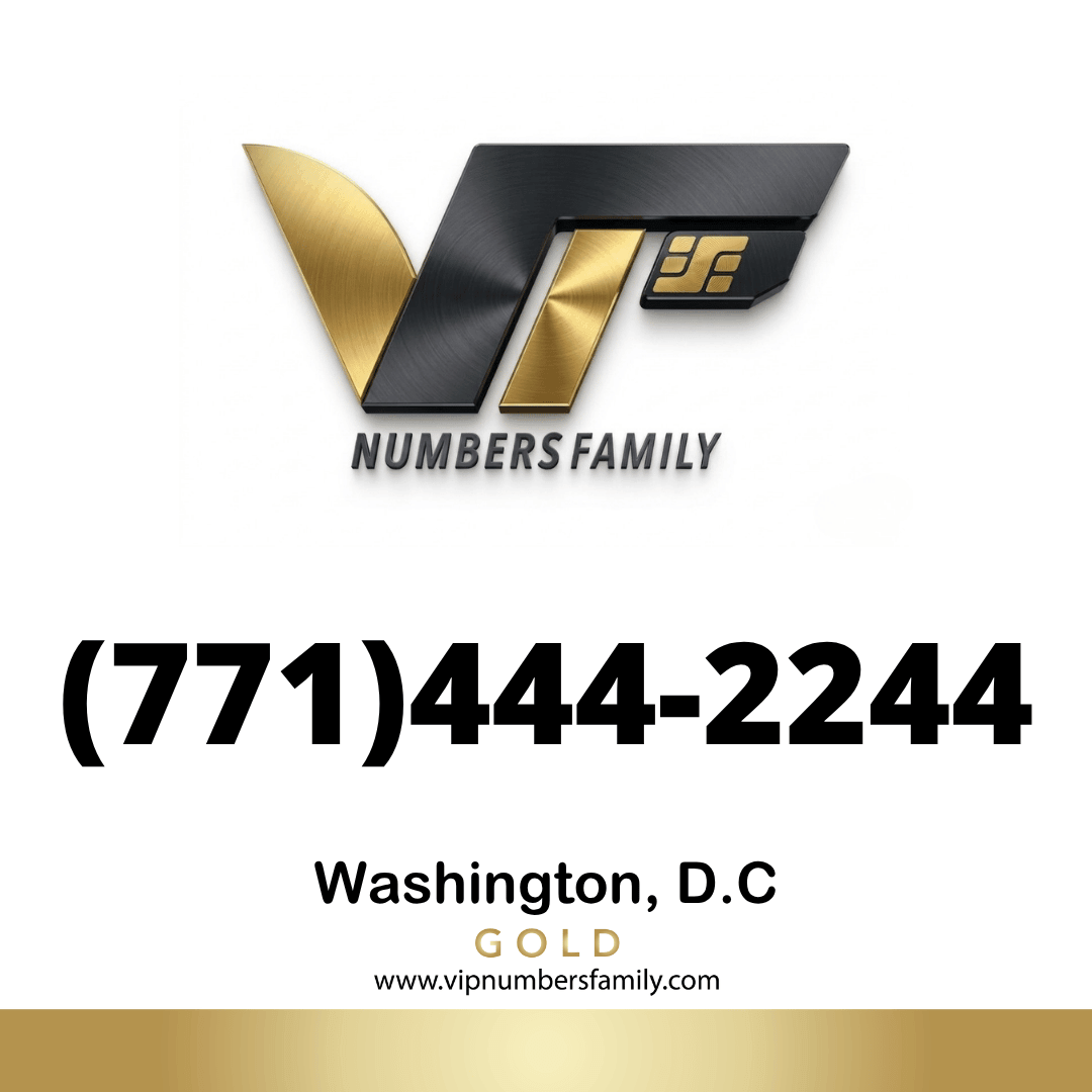 Gold VIP Number (771) 444-2244