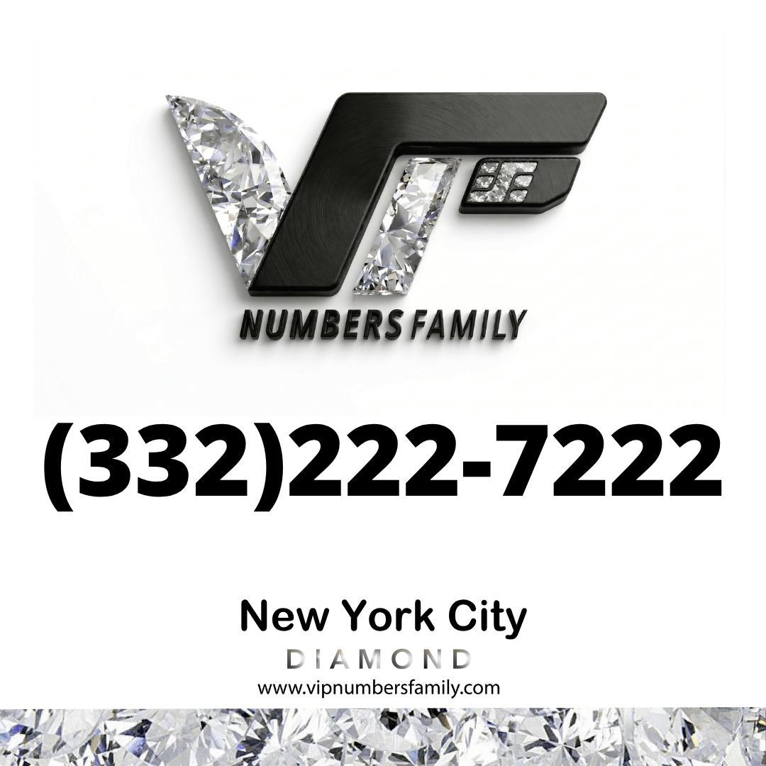 Diamond VIP Number (332) 222-7222