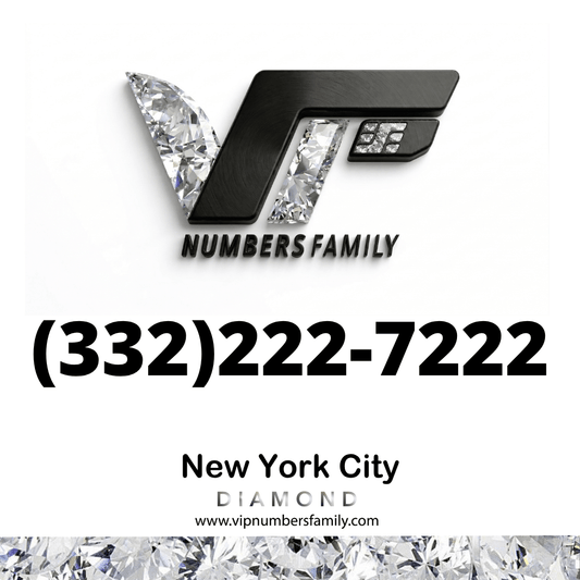 Diamond VIP Number (332) 222-7222