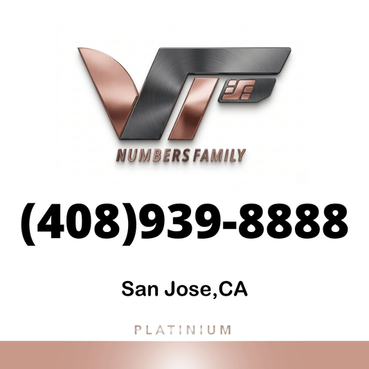 Platinum VIP Number (408) 939-8888