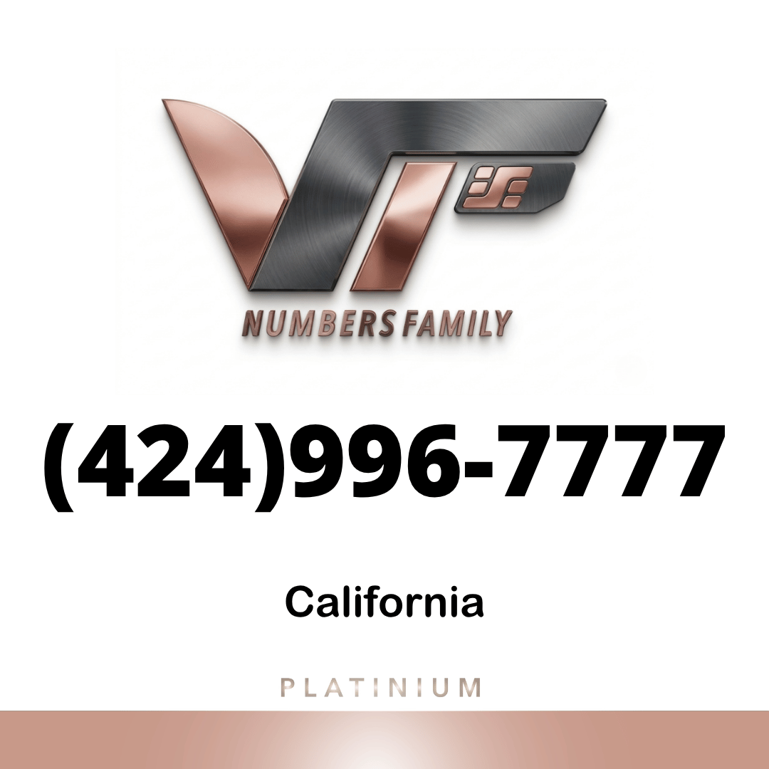 Platinum VIP Number (424) 996-7777
