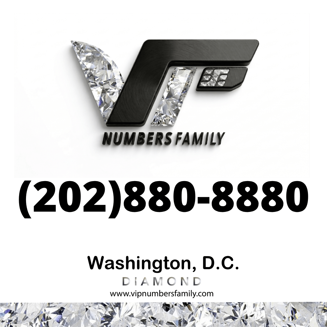 Diamond VIP Number (202) 880-8880
