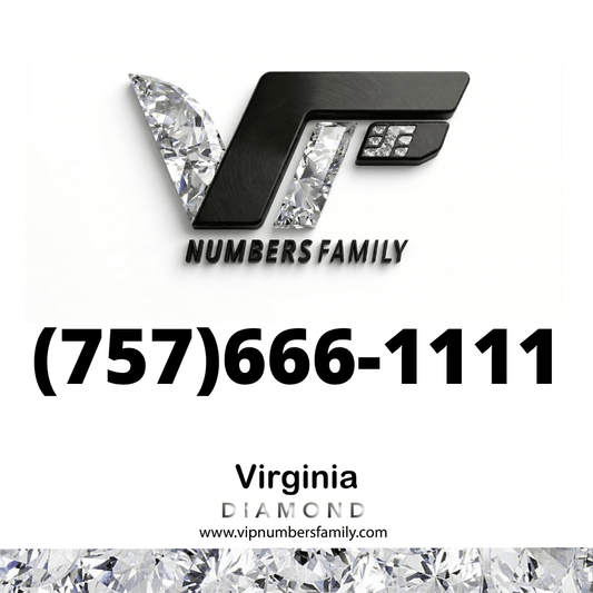 Diamond VIP Number (757) 666-1111