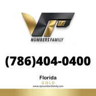 Gold VIP Number (786) 404-0400