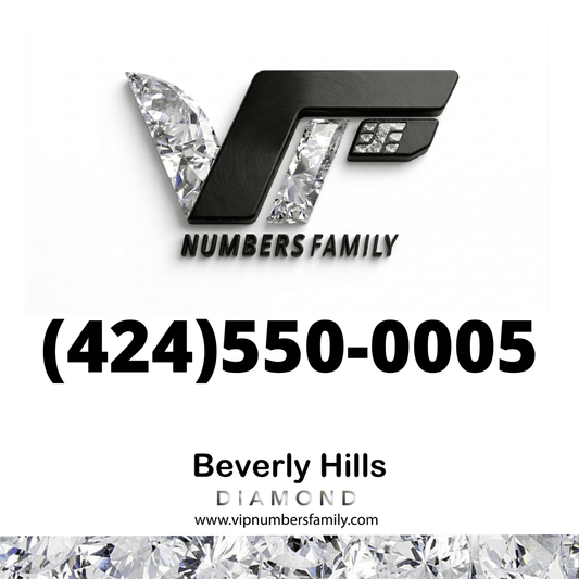 Diamond VIP Number (424) 550-0005