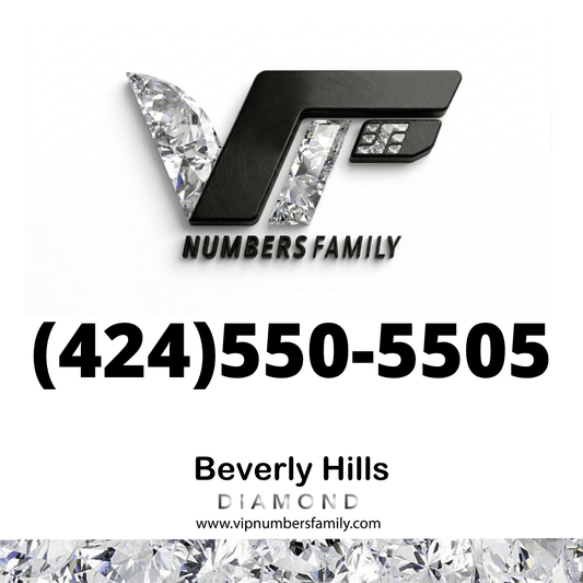 Diamond VIP Number (424) 550-5505