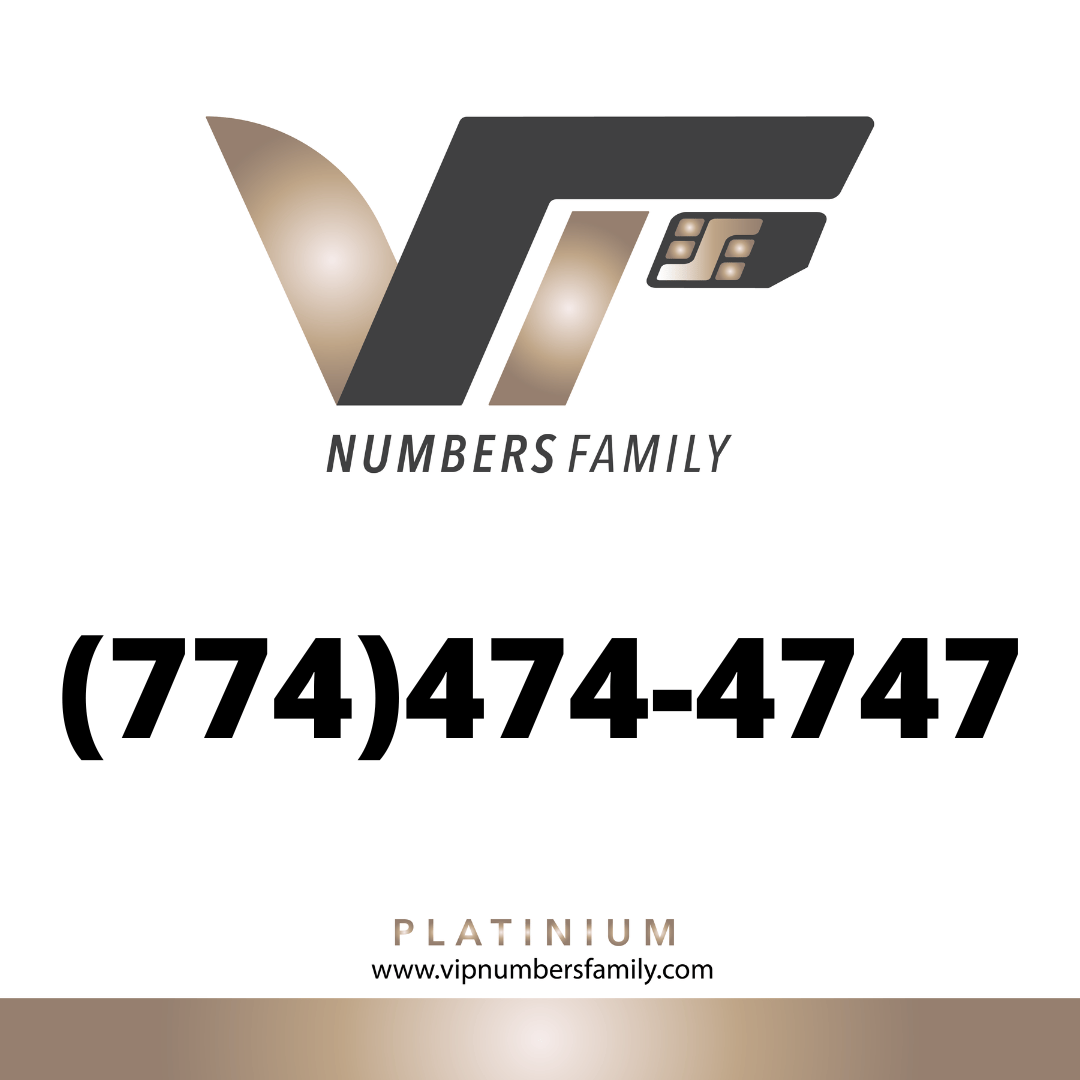 Gold VIP Number (774) 474-4747