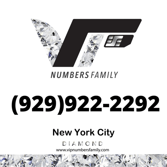 Diamond VIP Number (929) 922-2292