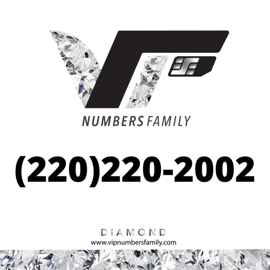 Diamond VIP Number (220) 220-2002