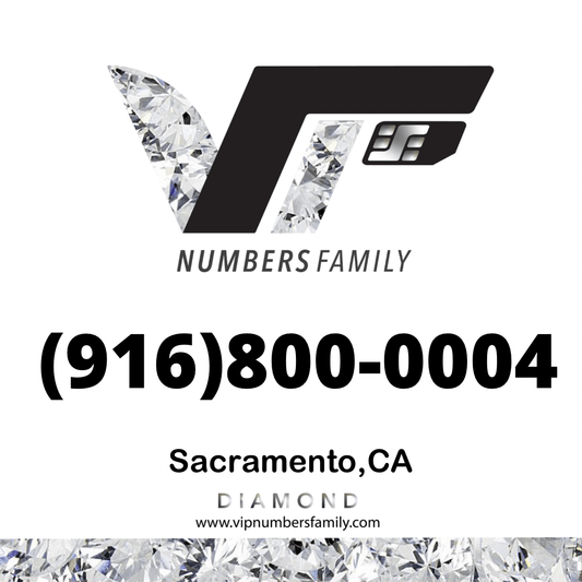 Diamond VIP Number (916) 800-0004
