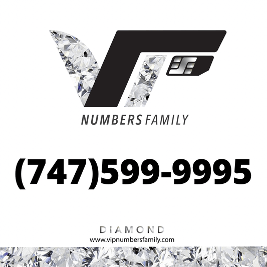 Diamond VIP Number (747) 599-9995
