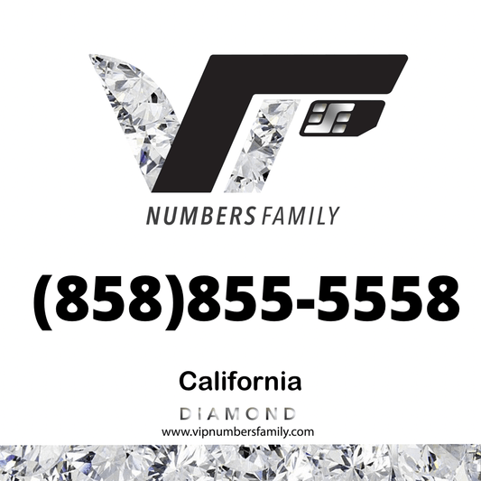 Diamond VIP Number (858) 855-5558