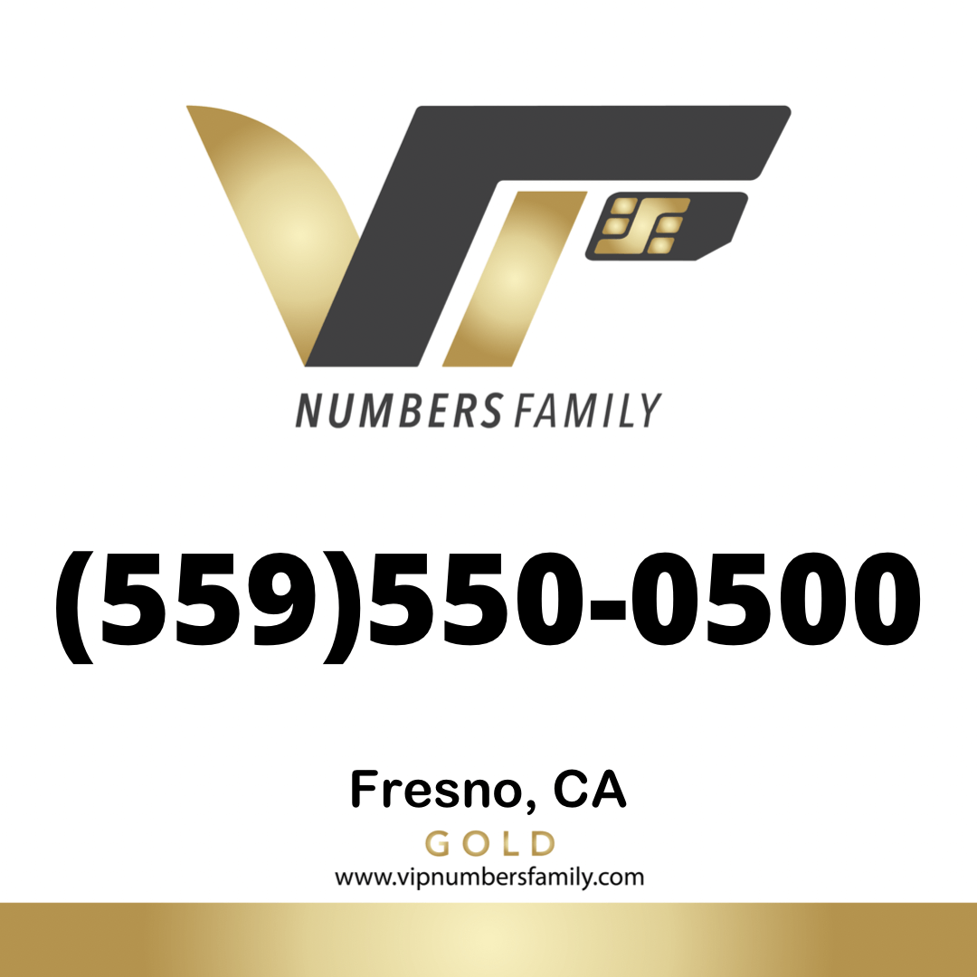 Gold VIP Number (559) 550-0500